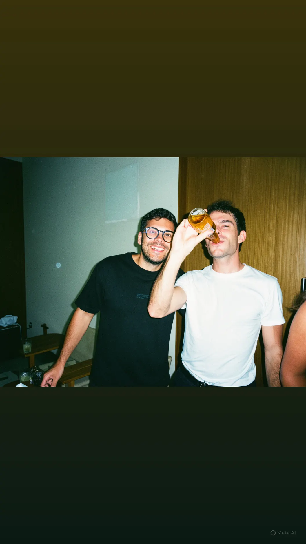 Friends toasting